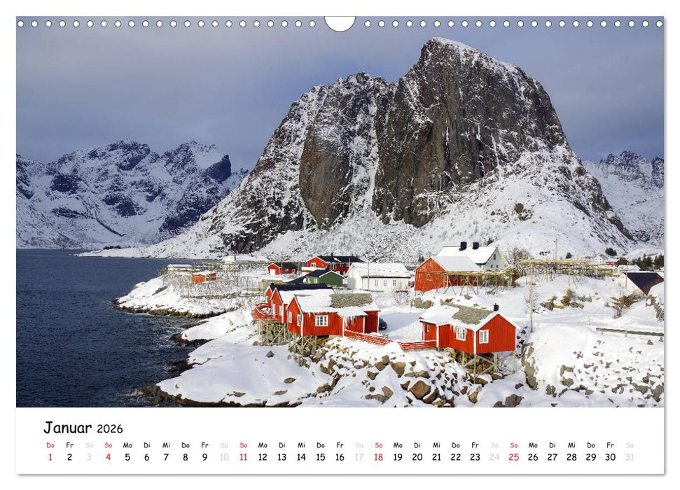 Die Lofoten - Magie des Lichtes (CALVENDO Wandkalender 2026)