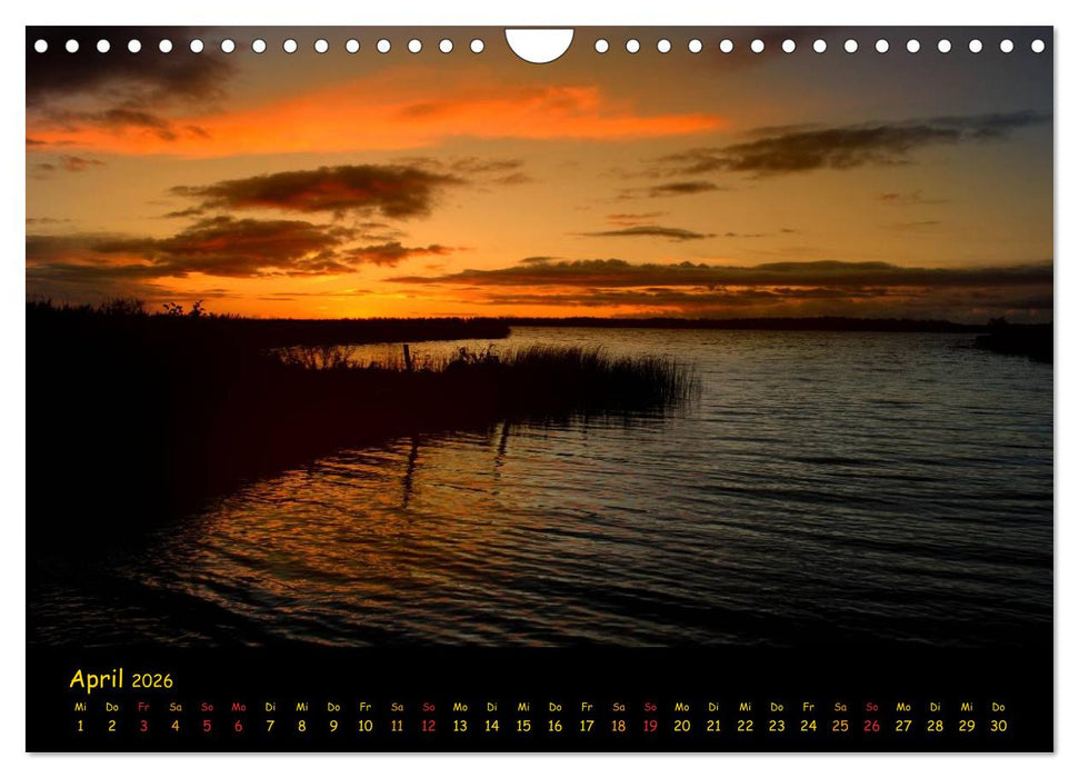 wenn die Sonne schlafen geht (CALVENDO Wandkalender 2026)