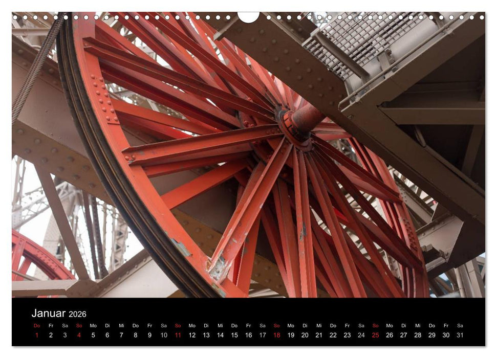 Eiffel Tower – Tour Eiffel – Eiffelturm – Paris 2026 (CALVENDO Wandkalender 2026)