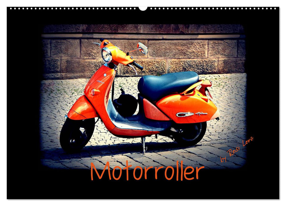 Motorroller (CALVENDO Wandkalender 2026)