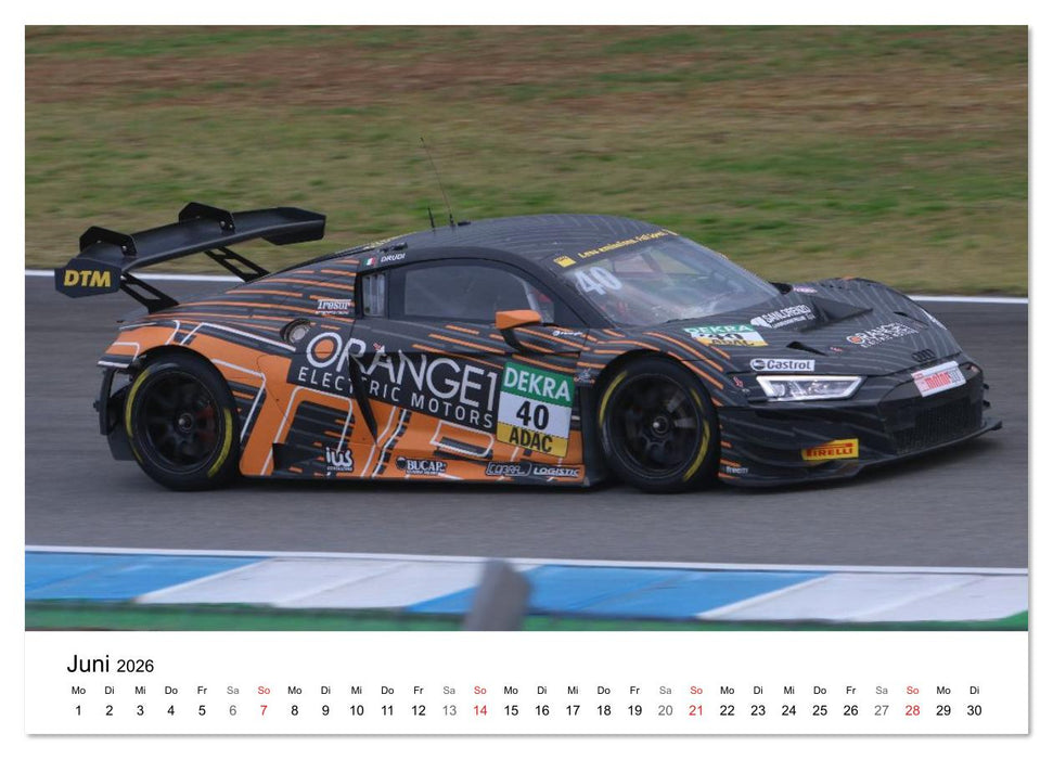 Die Vier Ringe im Motorsport (CALVENDO Premium Wandkalender 2026)