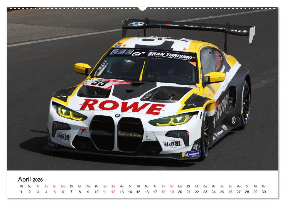 Bayerische Motoren Werke im Motorsport (CALVENDO Premium Wandkalender 2026)
