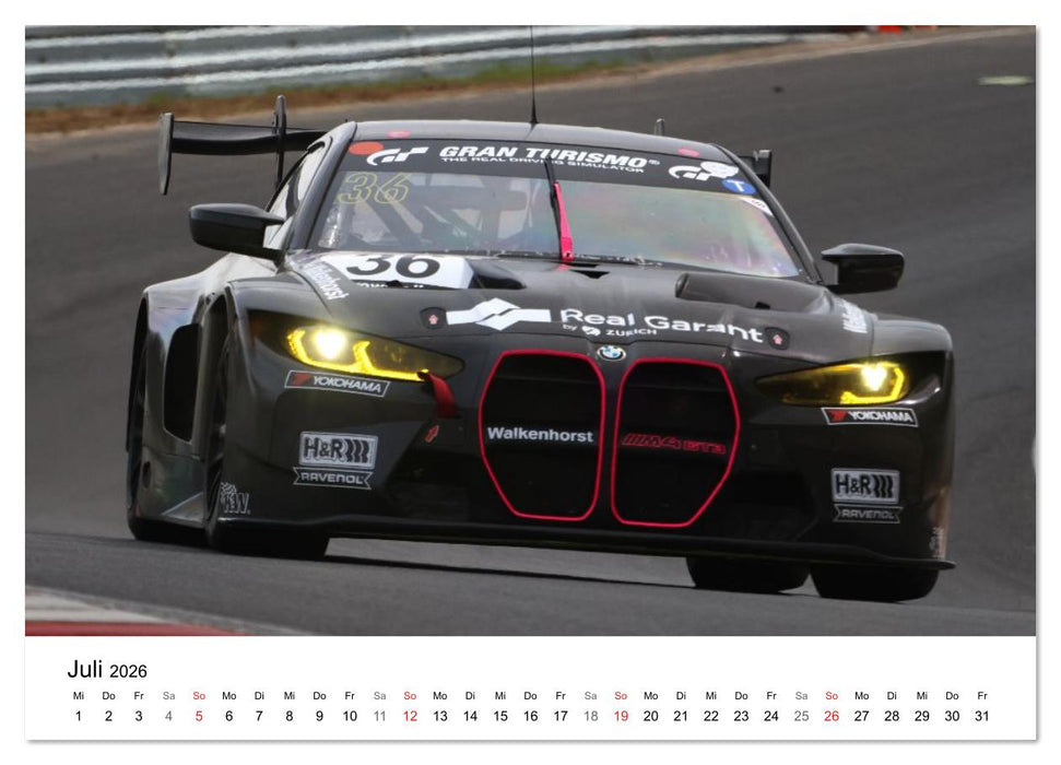 Bayerische Motoren Werke im Motorsport (CALVENDO Premium Wandkalender 2026)
