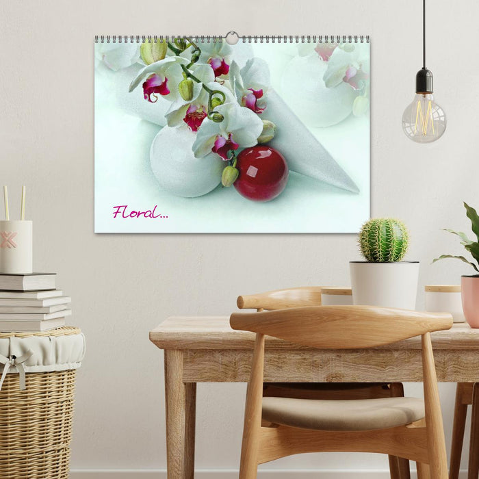 Floral (CALVENDO Wandkalender 2026)
