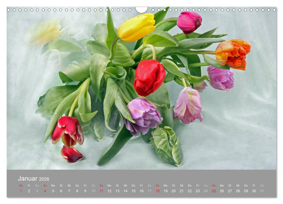 Floral (CALVENDO Wandkalender 2026)