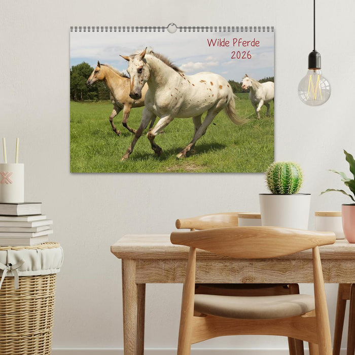 Wilde Pferde (CALVENDO Wandkalender 2026)