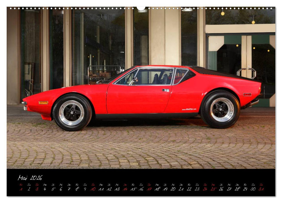 De Tomaso Pantera (CALVENDO Premium Wandkalender 2026)
