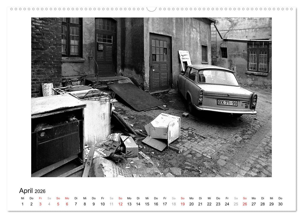 Aus - Zeit der Trabanten (CALVENDO Wandkalender 2026)