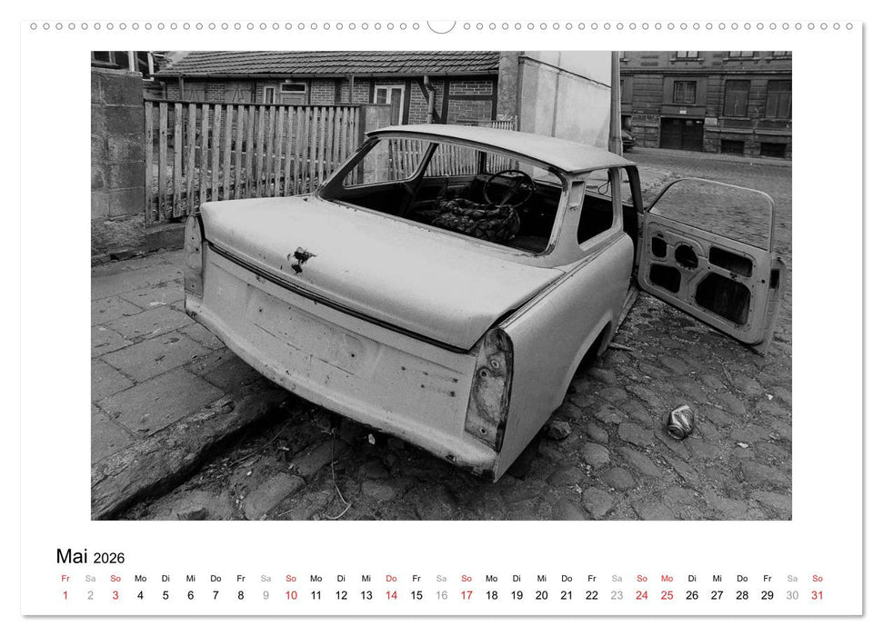 Aus - Zeit der Trabanten (CALVENDO Wandkalender 2026)