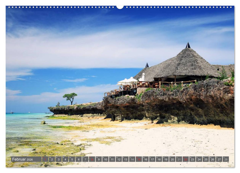 Sansibar (CALVENDO Premium Wandkalender 2026)