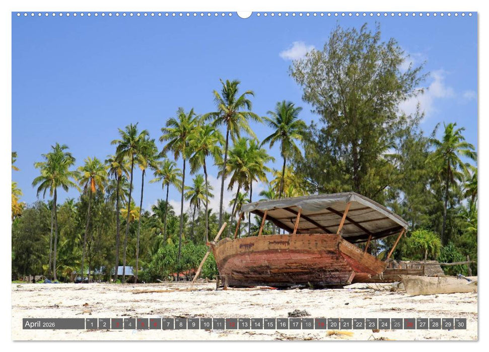 Sansibar (CALVENDO Premium Wandkalender 2026)