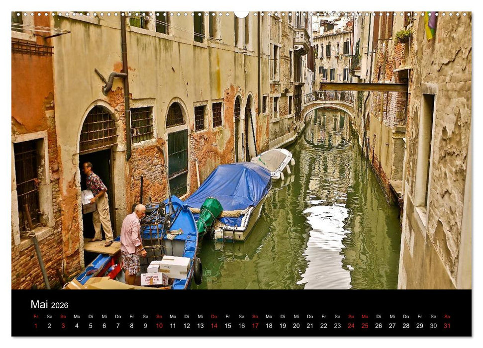 Venedig 2026 (CALVENDO Wandkalender 2026)