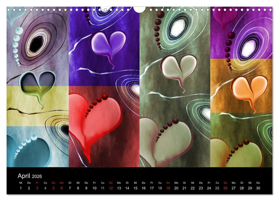 Herzenssachen (CALVENDO Wandkalender 2026)