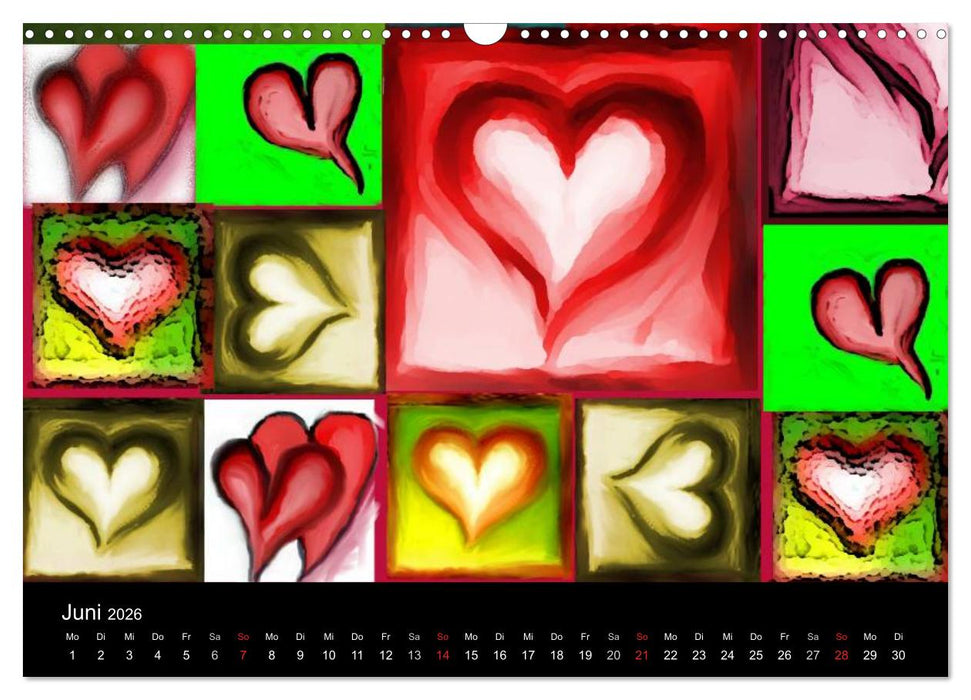 Herzenssachen (CALVENDO Wandkalender 2026)