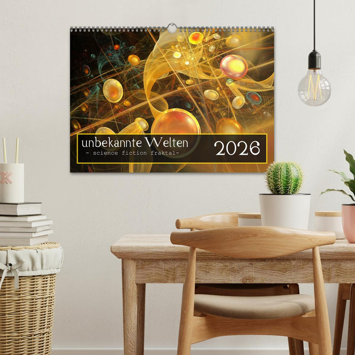 unbekannte Welten (CALVENDO Wandkalender 2026)