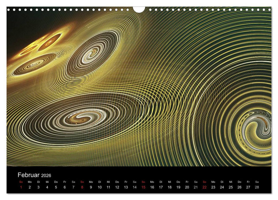 unbekannte Welten (CALVENDO Wandkalender 2026)