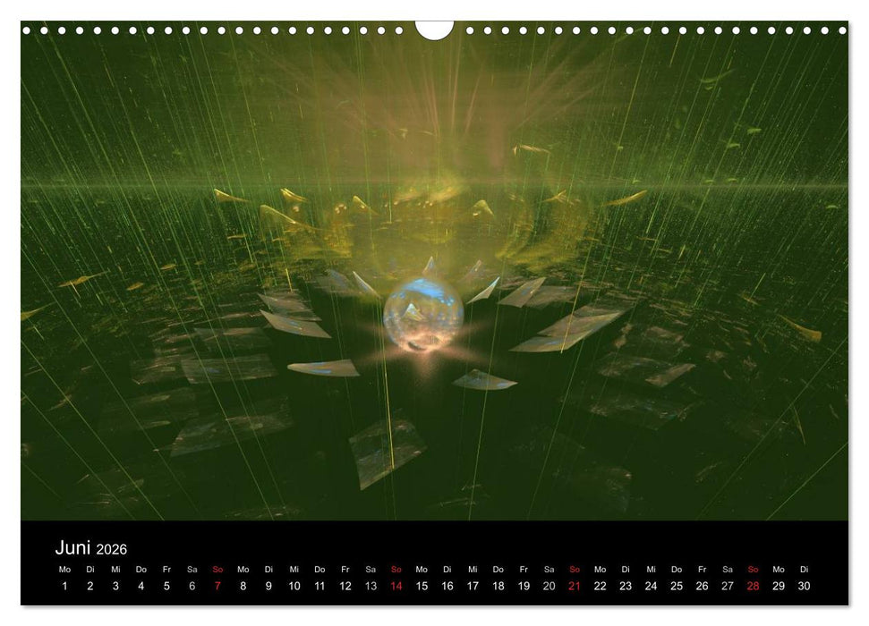 unbekannte Welten (CALVENDO Wandkalender 2026)