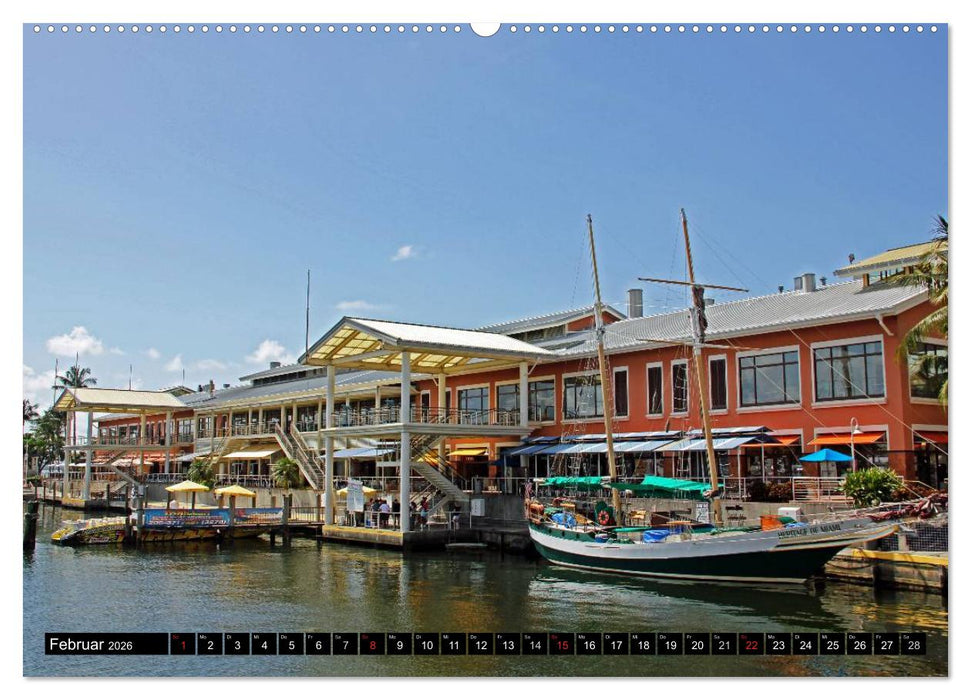 MIAMI (CALVENDO Wandkalender 2026)