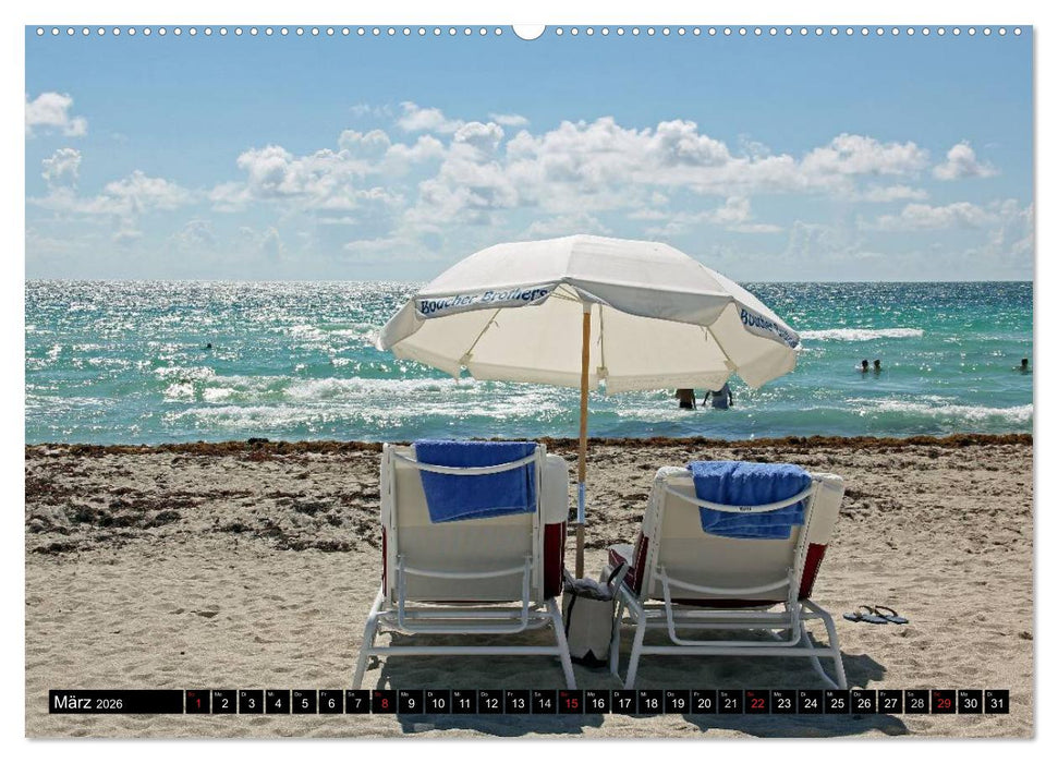 MIAMI (CALVENDO Wandkalender 2026)
