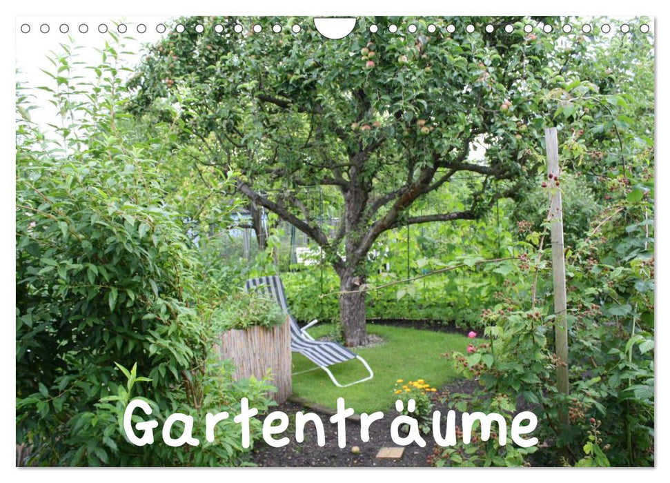 Gartenträume (CALVENDO Wandkalender 2026)