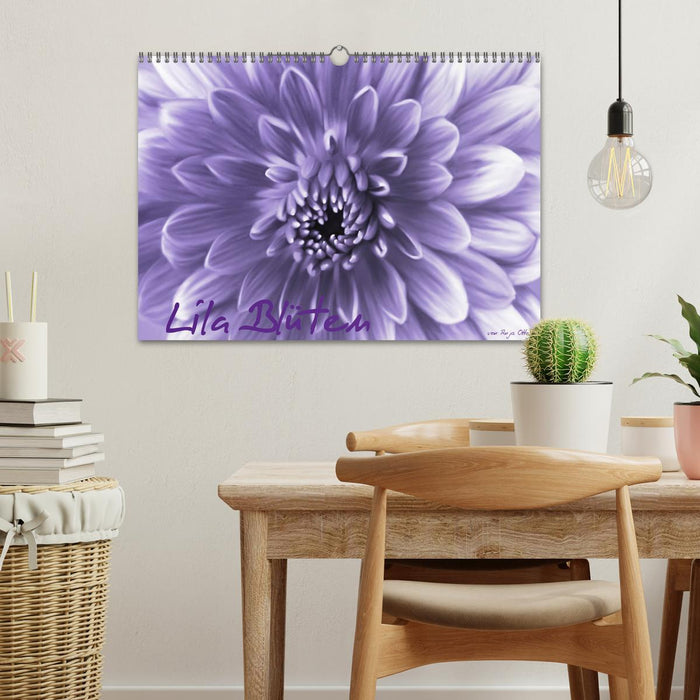 Lila Blüten (CALVENDO Wandkalender 2026)