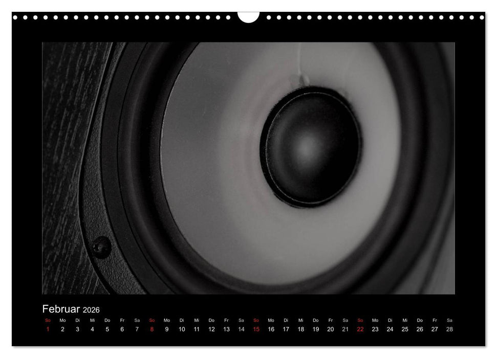 Hifi Visionen (CALVENDO Wandkalender 2026)