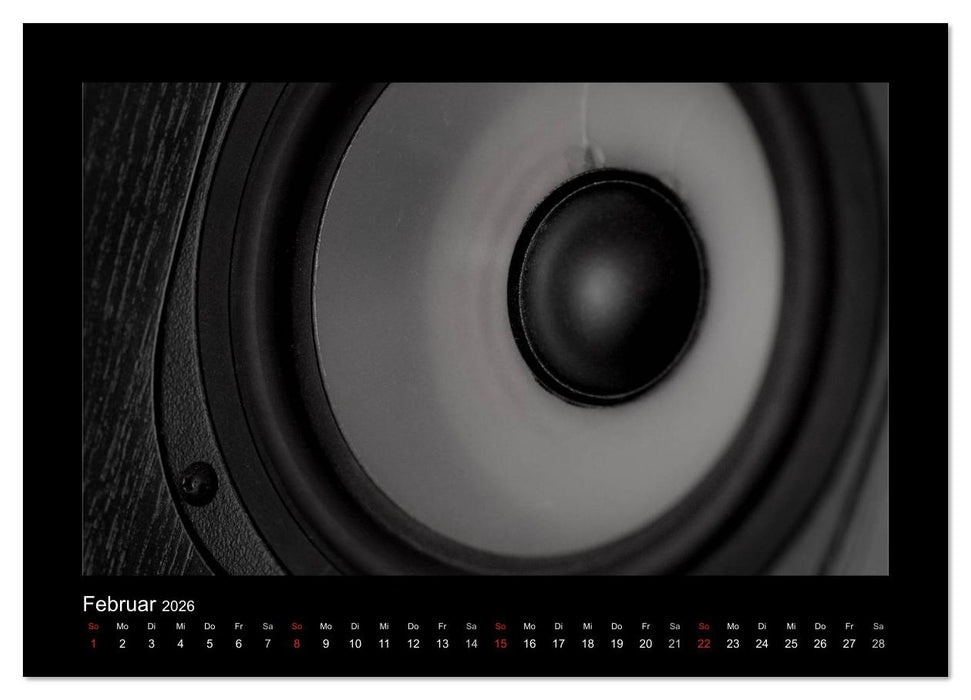 Hifi Visionen (CALVENDO Wandkalender 2026)