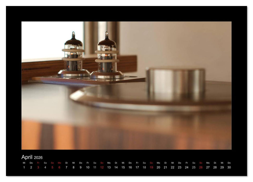 Hifi Visionen (CALVENDO Wandkalender 2026)
