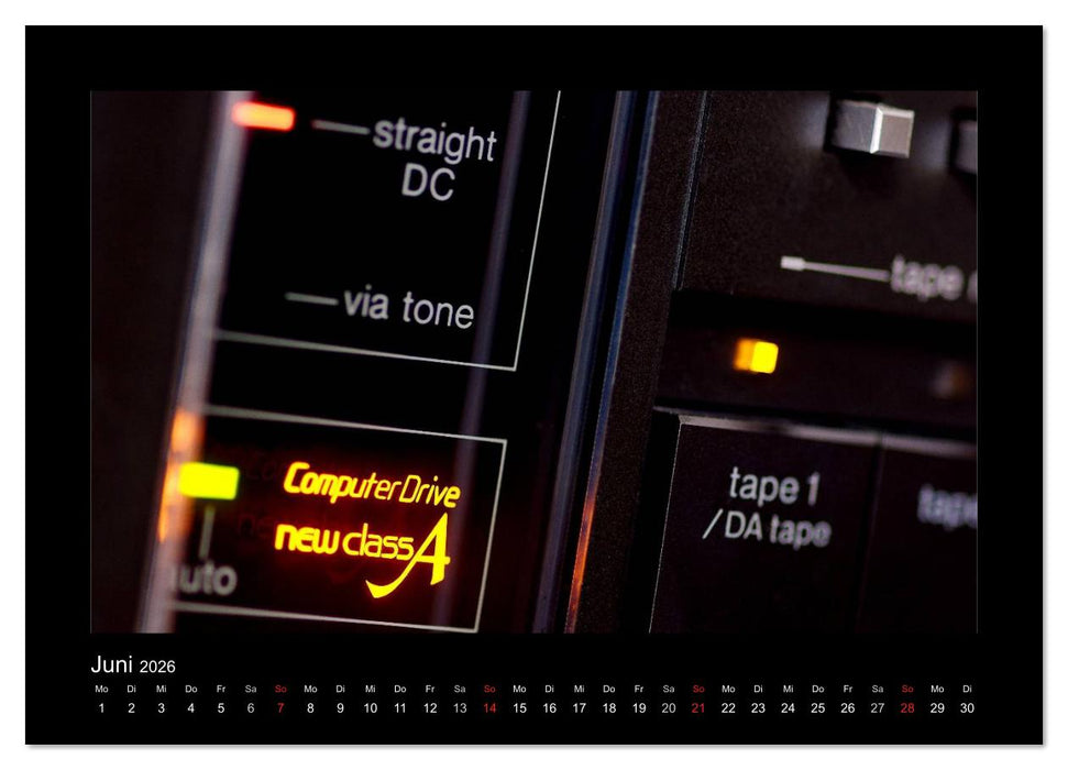 Hifi Visionen (CALVENDO Wandkalender 2026)