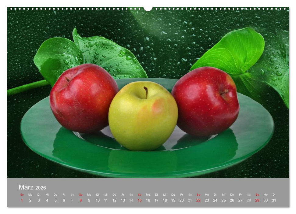 Obst (CALVENDO Wandkalender 2026)