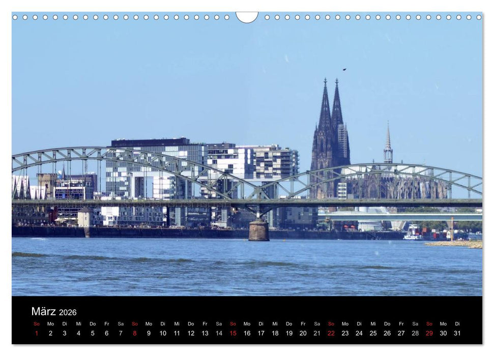 KÖLN-Kalender (CALVENDO Wandkalender 2026)