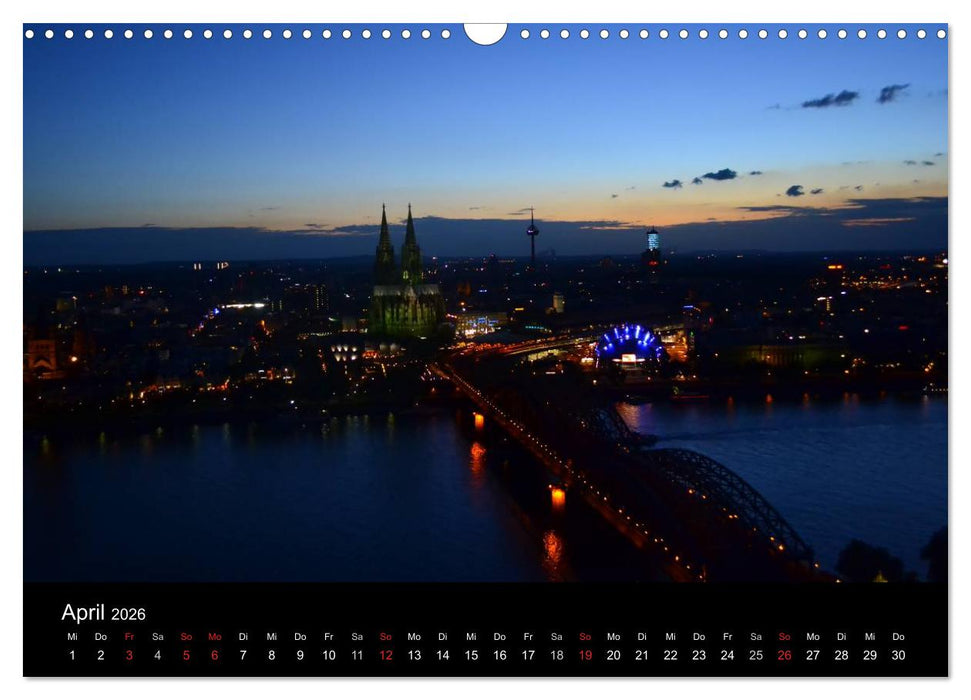 KÖLN-Kalender (CALVENDO Wandkalender 2026)
