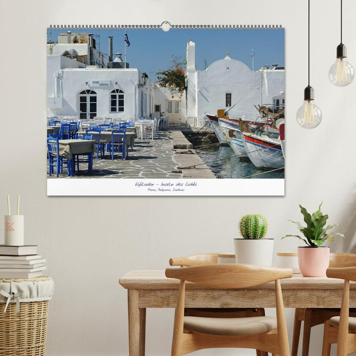 Kykladen - Inseln im Licht (CALVENDO Wandkalender 2026)