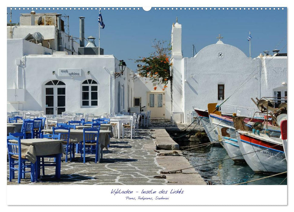 Kykladen - Inseln im Licht (CALVENDO Wandkalender 2026)