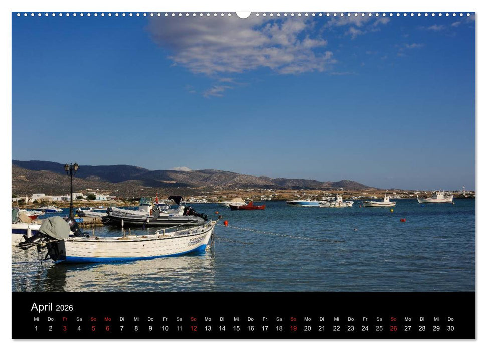 Kykladen - Inseln im Licht (CALVENDO Wandkalender 2026)