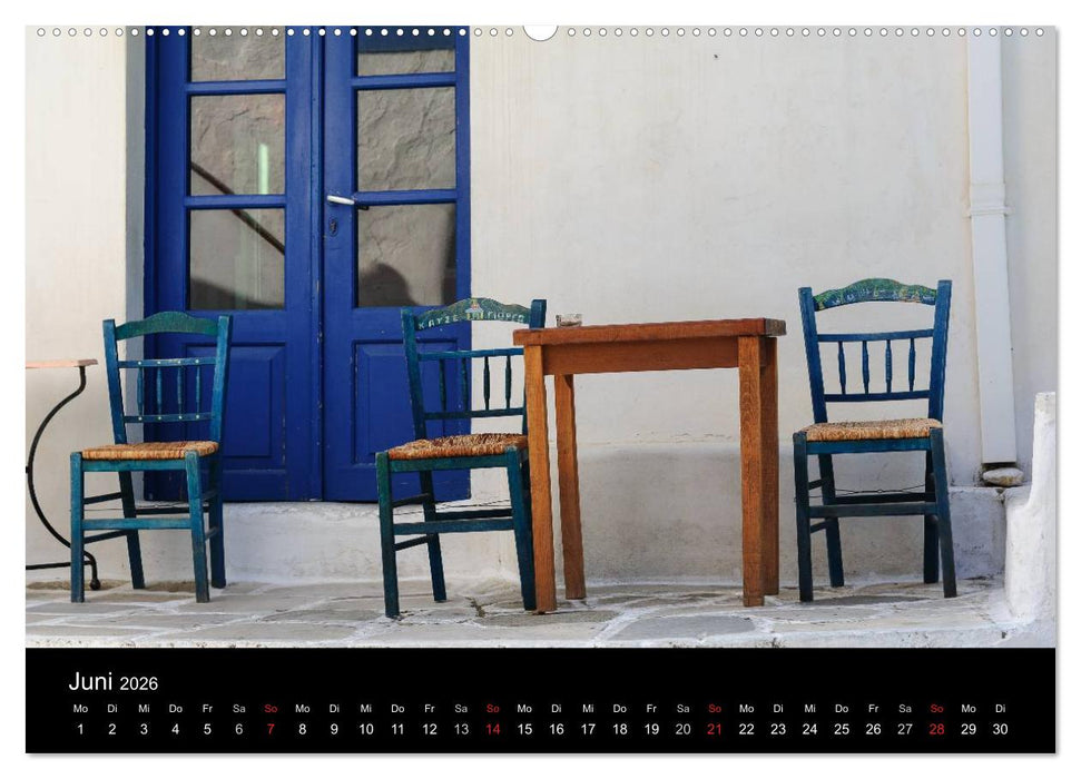 Kykladen - Inseln im Licht (CALVENDO Wandkalender 2026)