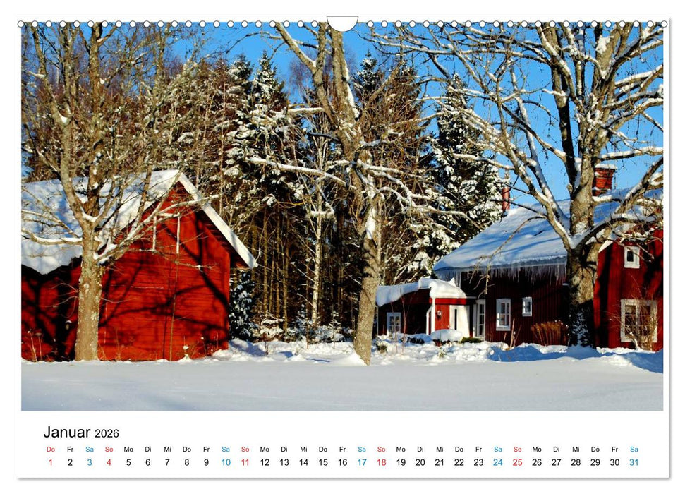 Schweden (CALVENDO Wandkalender 2026)