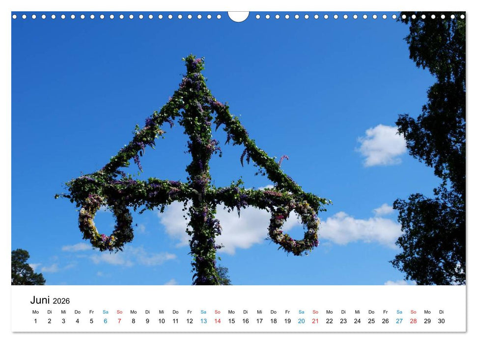 Schweden (CALVENDO Wandkalender 2026)
