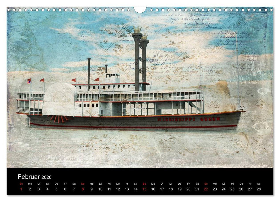 Mystic Ships (CALVENDO Wandkalender 2026)