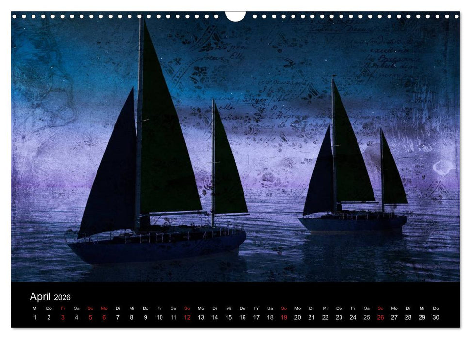 Mystic Ships (CALVENDO Wandkalender 2026)