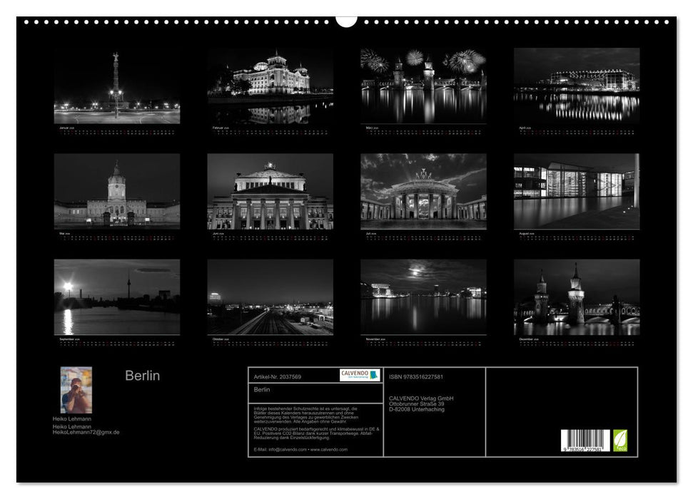 Berlin (CALVENDO Wandkalender 2026)
