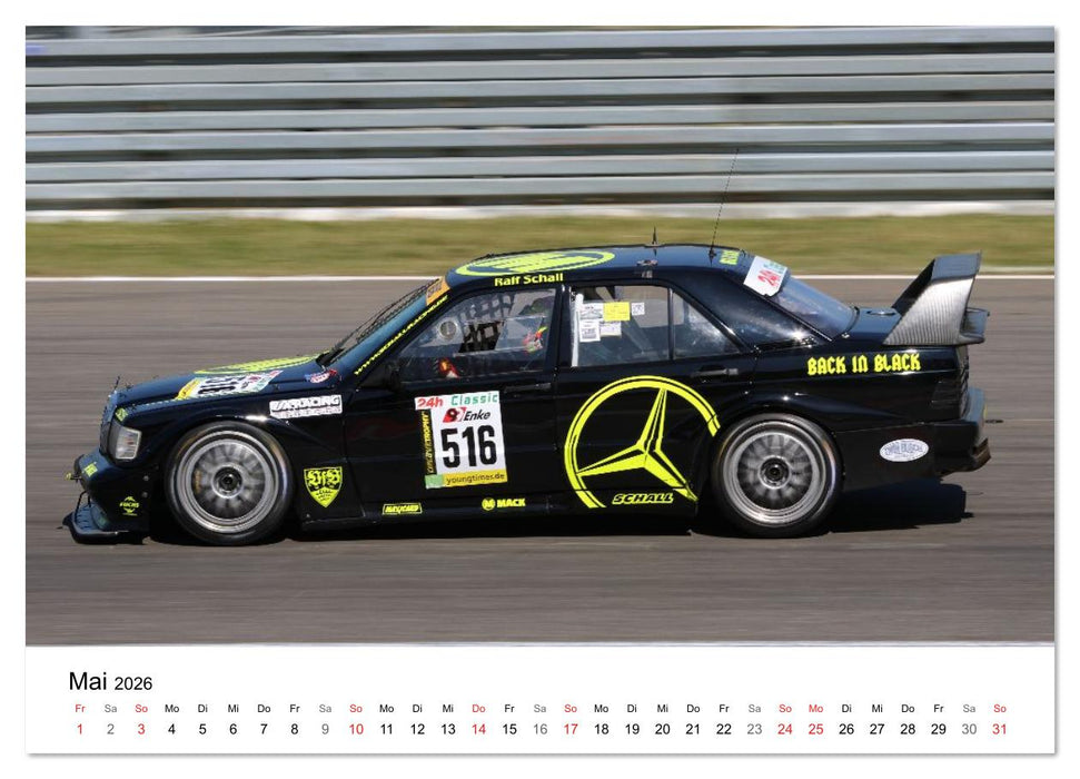 Die Erben der silbernen Pfeile (CALVENDO Premium Wandkalender 2026)