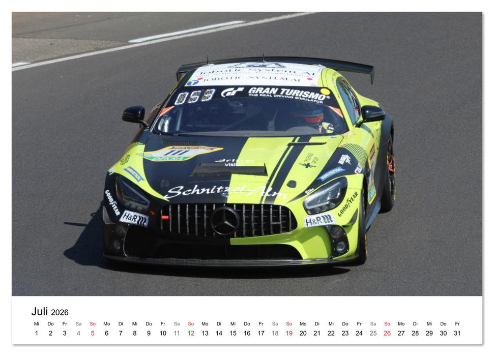 Die Erben der silbernen Pfeile (CALVENDO Premium Wandkalender 2026)