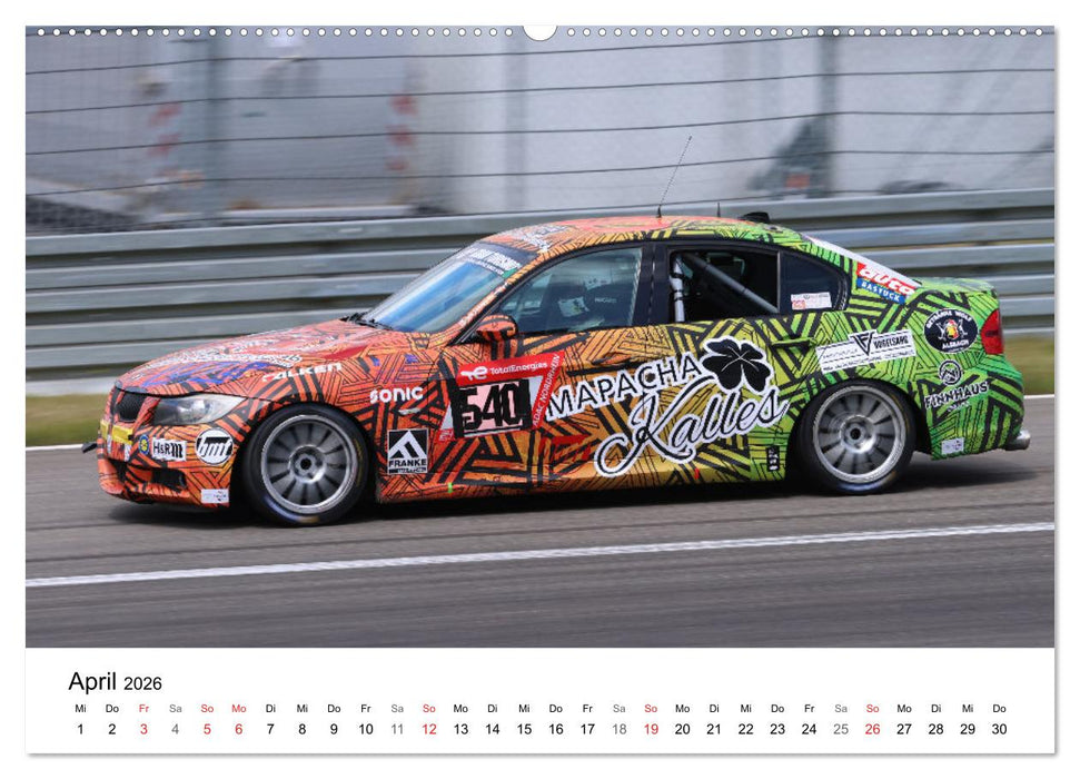 Motorsport in Deutschland (CALVENDO Premium Wandkalender 2026)