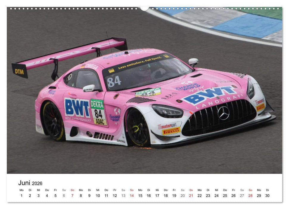 Motorsport in Deutschland (CALVENDO Premium Wandkalender 2026)