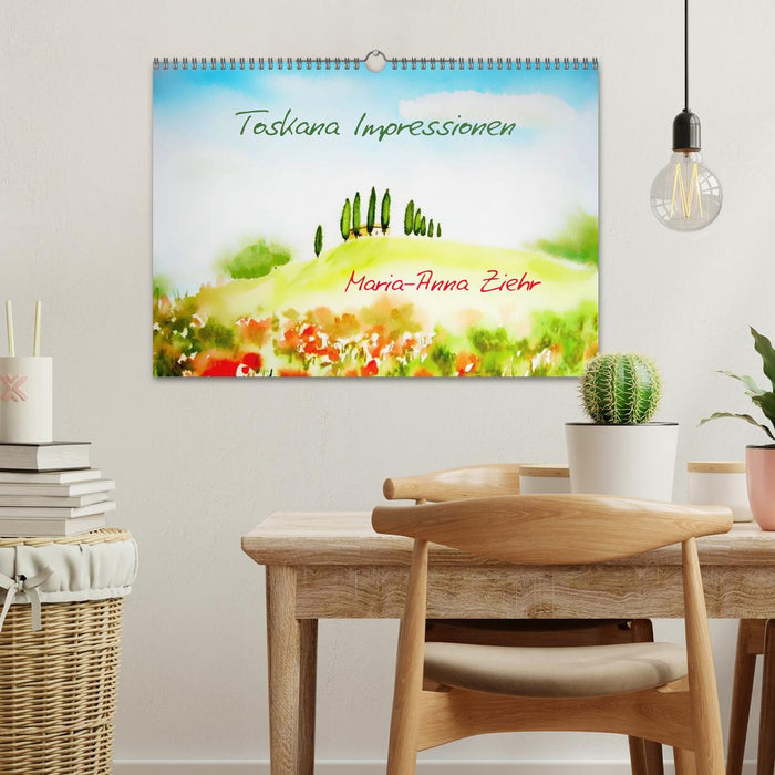 Toskana-Impressionen (CALVENDO Wandkalender 2026)