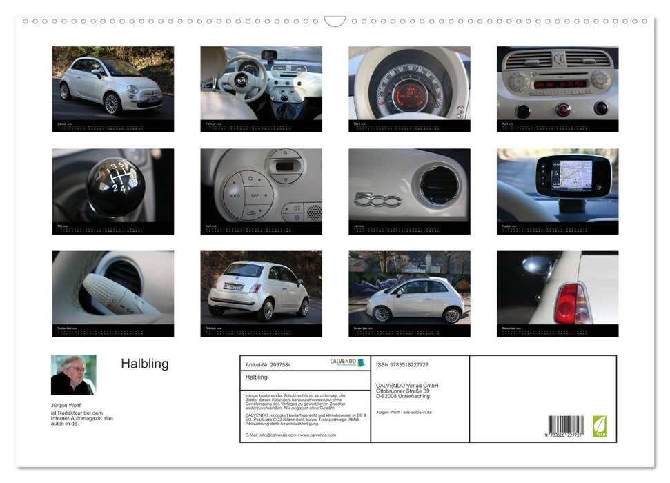 Halbling (CALVENDO Wandkalender 2026)