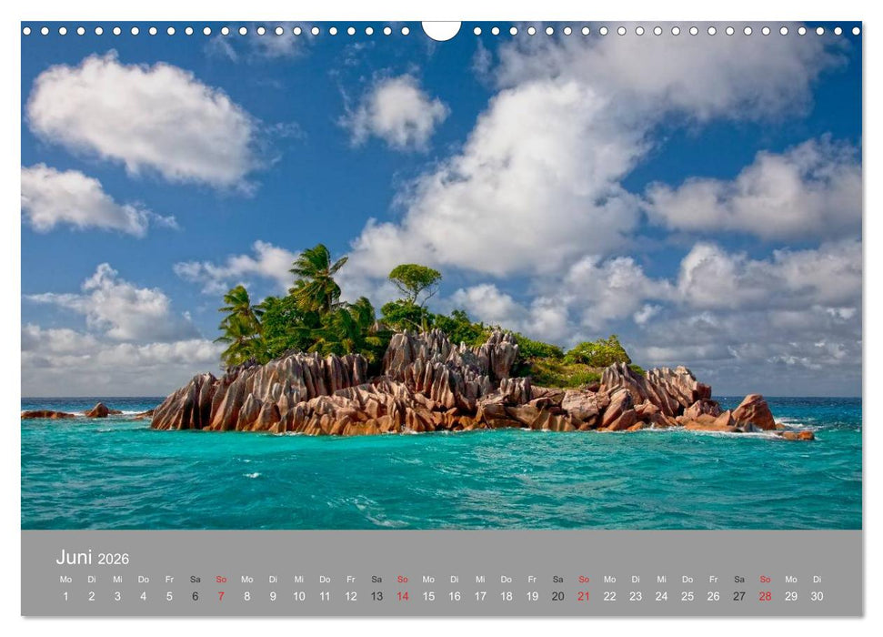 Seychellen (CALVENDO Wandkalender 2026)