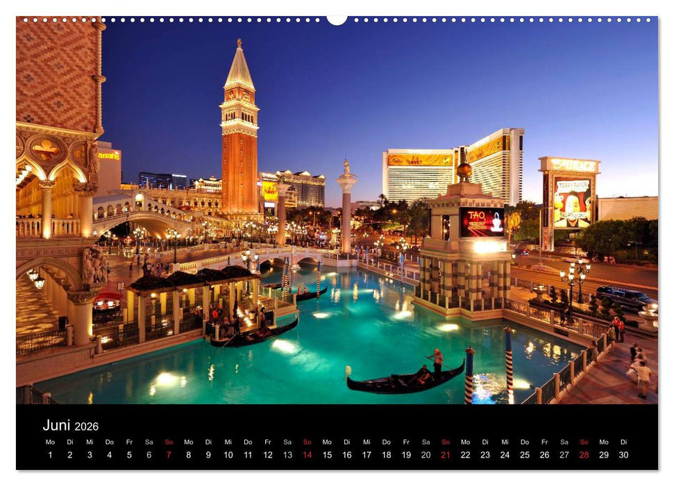 Las Vegas (CALVENDO Wandkalender 2026)