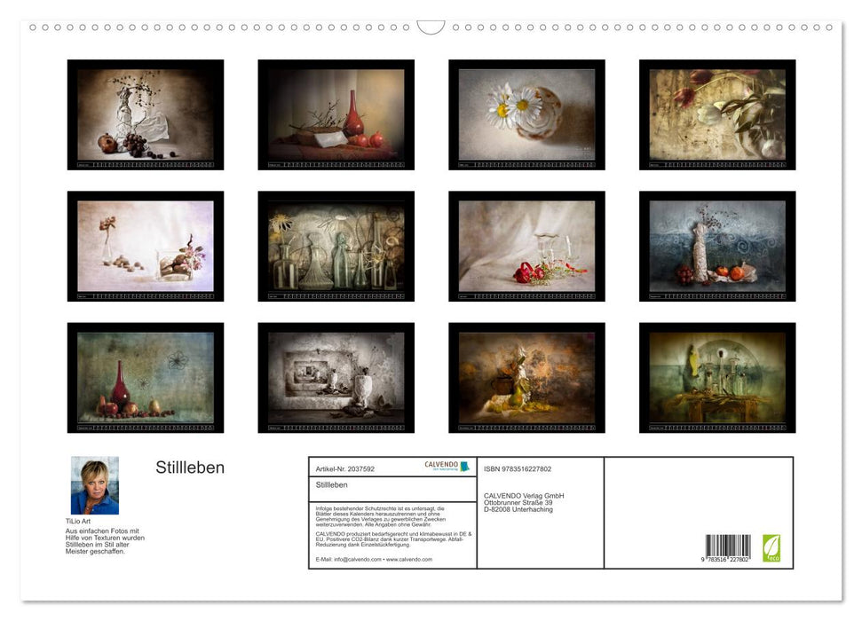 Stillleben (CALVENDO Wandkalender 2026)